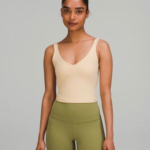 Lululemon align tank cream size 12